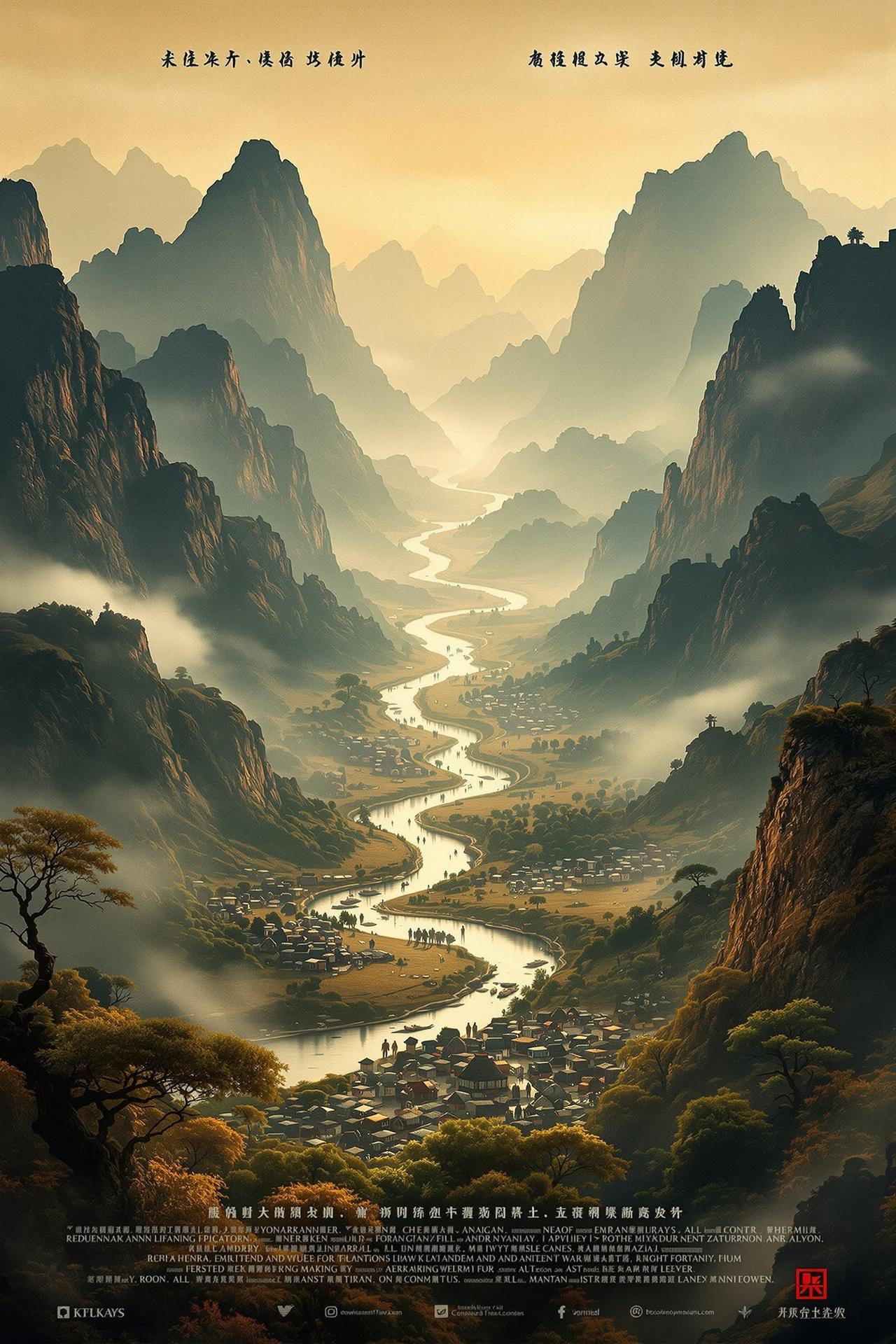 菲菲影视作品《山河故人》电影海报