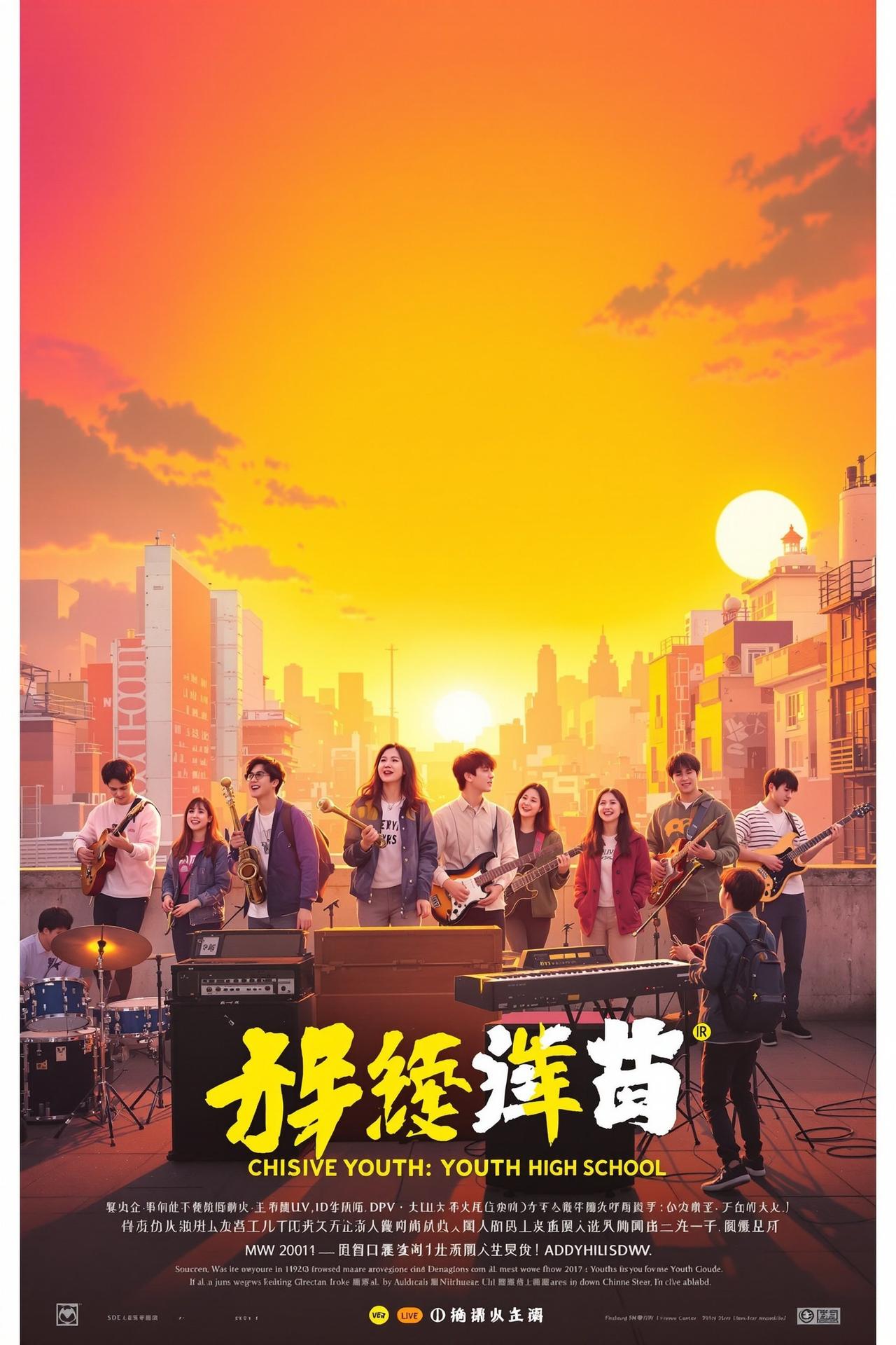 菲菲影视作品《青春如歌》电影海报